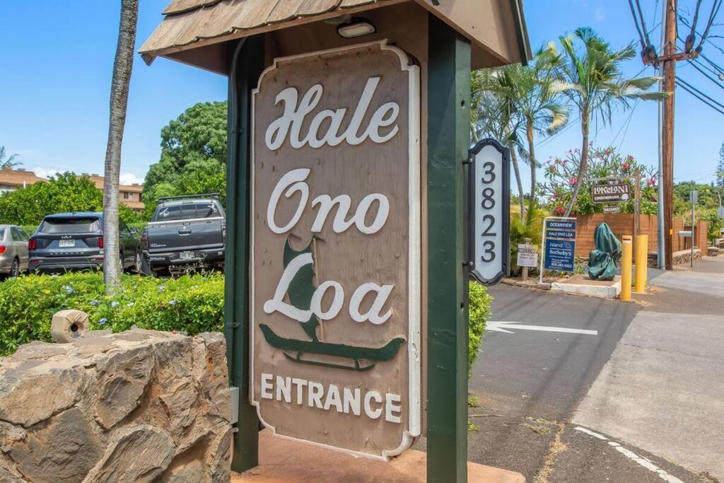 Hale Ono Loa 403- Top Floor, Ocean View, & Complete Modern Remodel Lägenhet Kahana Exteriör bild