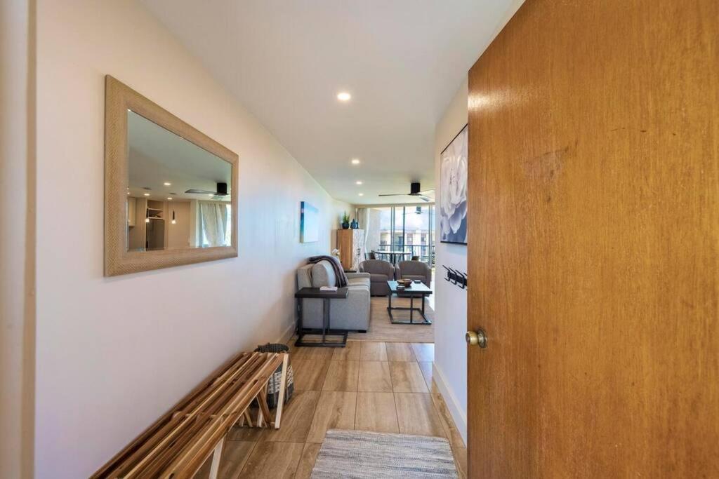 Hale Ono Loa 403- Top Floor, Ocean View, & Complete Modern Remodel Lägenhet Kahana Exteriör bild