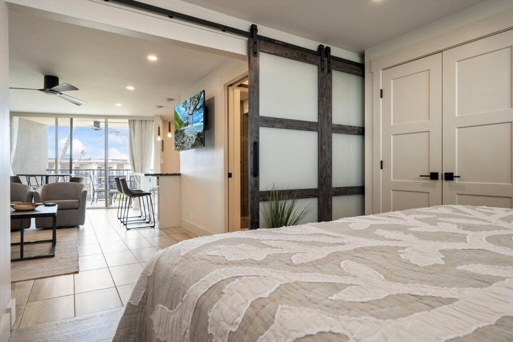 Hale Ono Loa 403- Top Floor, Ocean View, & Complete Modern Remodel Lägenhet Kahana Exteriör bild