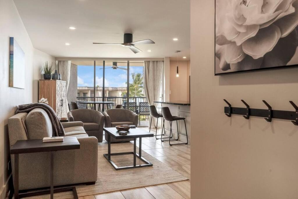 Hale Ono Loa 403- Top Floor, Ocean View, & Complete Modern Remodel Lägenhet Kahana Exteriör bild