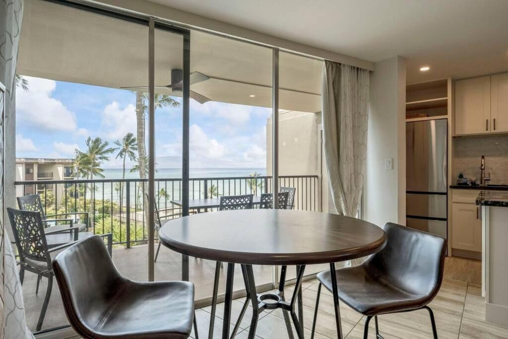 Hale Ono Loa 403- Top Floor, Ocean View, & Complete Modern Remodel Lägenhet Kahana Exteriör bild